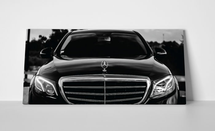 Tablou canvas : Mercedes black luxury car [3]