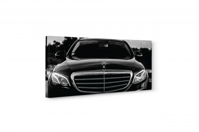 Tablou canvas : Mercedes black luxury car [5]