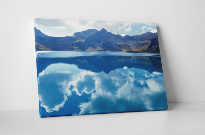 Tablou canvas : Lac la altitudine [1]