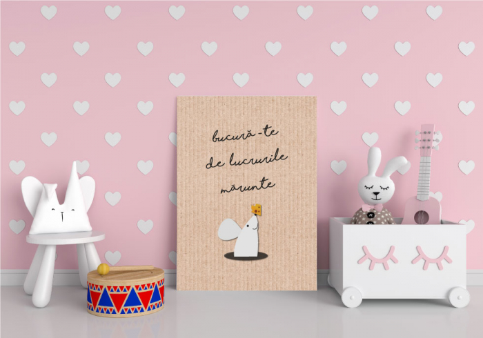 Tablou canvas - Bucura-te - 25x35cm [1]