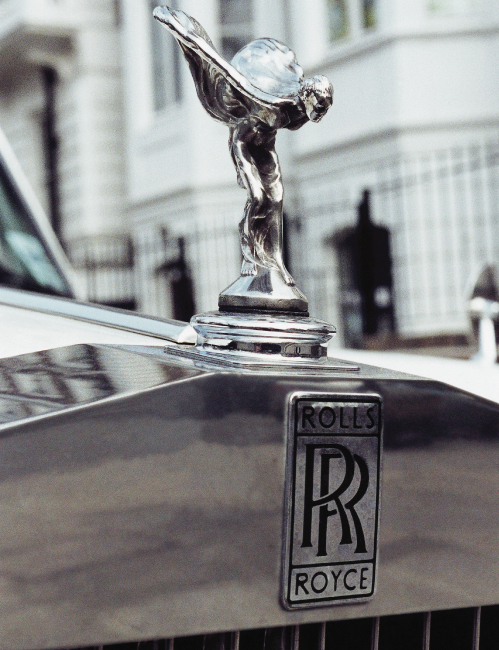 Tablou canvas : Sigla Rolls Royce [4]