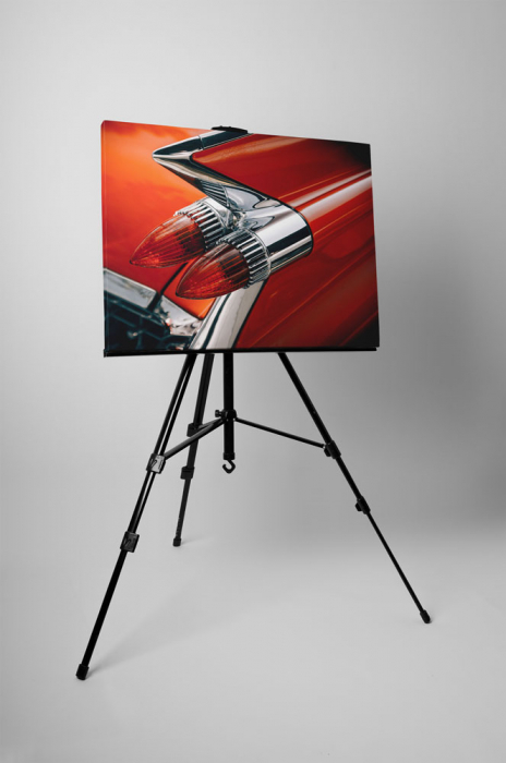 Tablou canvas : Masina retro rosie [3]