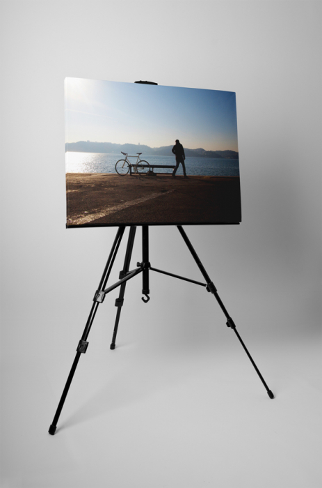 Tablou canvas : Bicicleta pe mal [3]