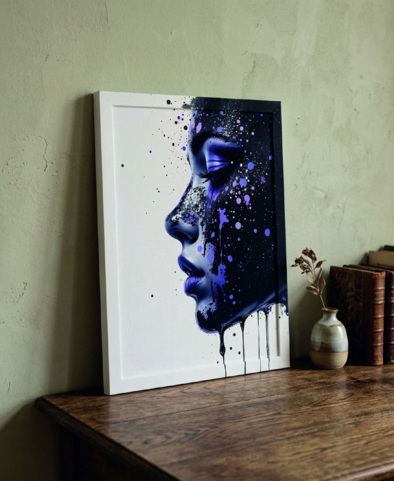 Tablou canvas - Vis Indigo - 35x45cm [2]