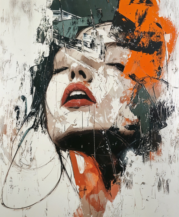 Tablou canvas - Muză Urbană - 35x45cm [3]