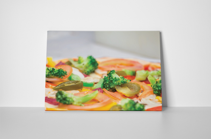 Tablou canvas : Pizza vegetariana [2]