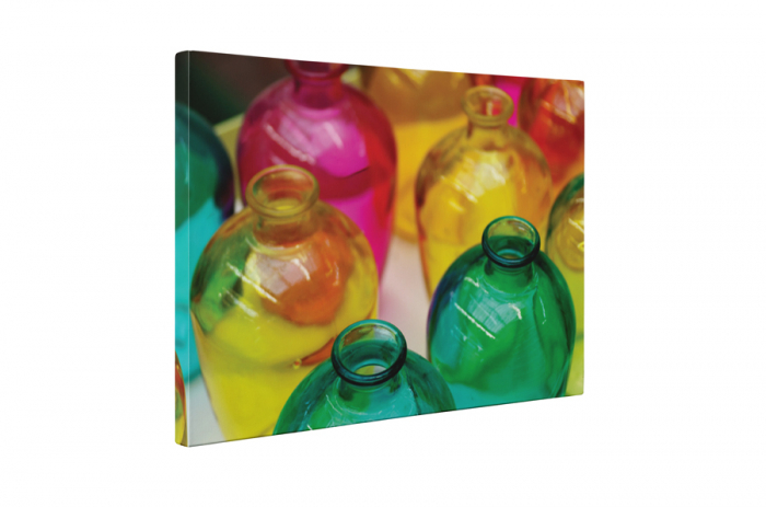 Tablou canvas : Sticle colorate [5]