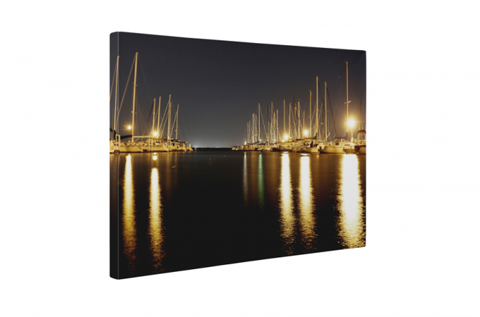 Tablou canvas : Port noaptea [5]