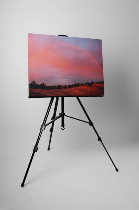 Tablou canvas : Curcubeu in apus de soare [3]