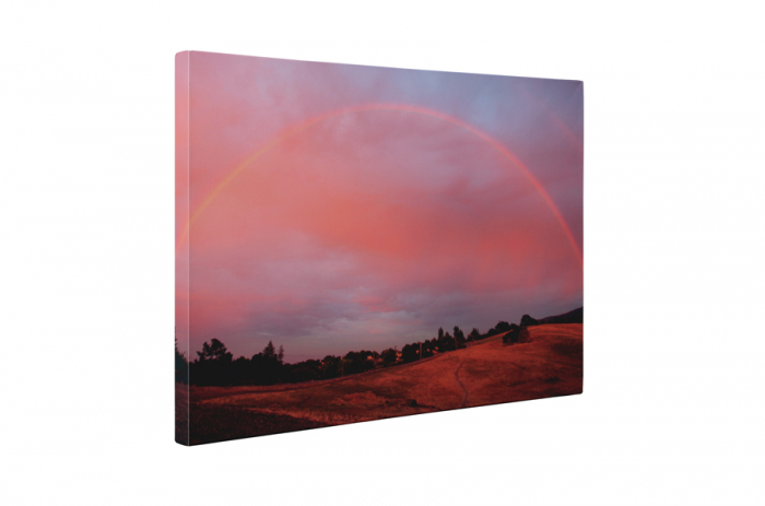 Tablou canvas : Curcubeu in apus de soare [5]