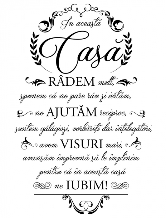 Tablou canvas : Acasa suntem noi insine (Negru / alb) [2]