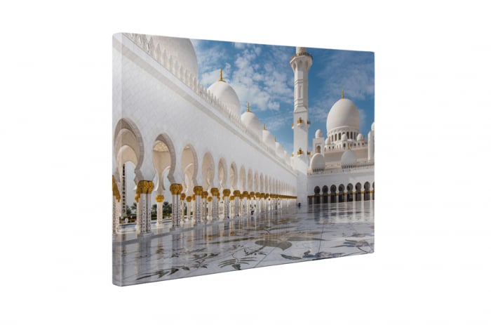 Tablou canvas : Marea Moschee din Abu Dhabi [5]