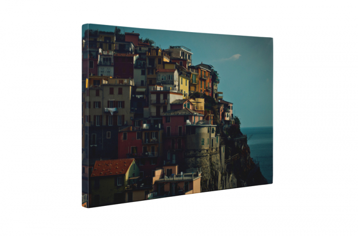 Tablou canvas : Casute la inaltime [5]