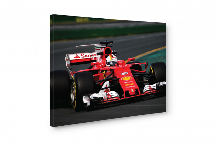 Tablou canvas : F1 Ferrari Sebastian Vettel [5]