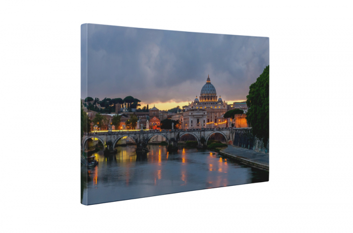 Tablou canvas : Podul Aelius din Roma [5]