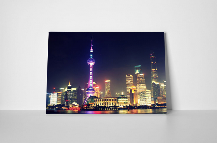 Tablou canvas : Pudong skyline [2]