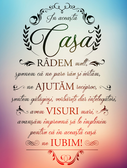 Tablou canvas : Familii cu Suflet [2]