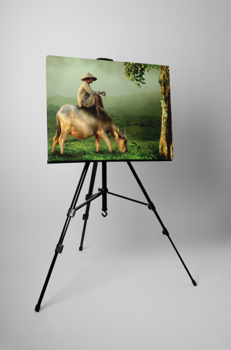 Tablou canvas : Pe pasune [3]