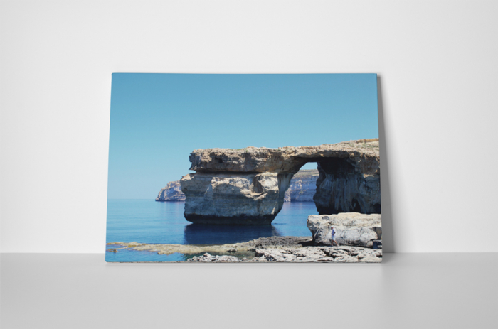 Tablou canvas : Formatiuni de roca la malul marii [2]