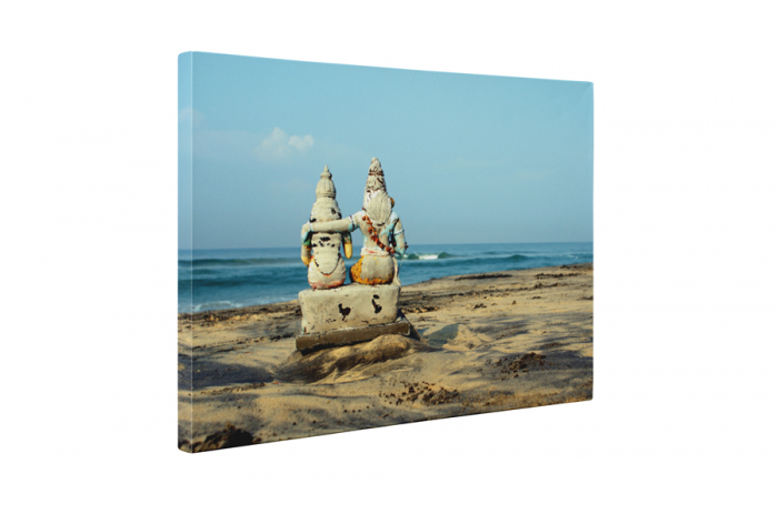 Tablou canvas : Statuie in nisip [5]