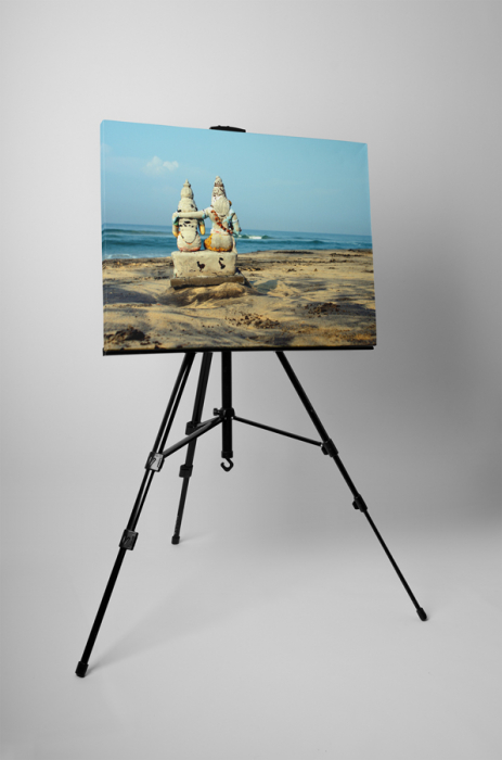 Tablou canvas : Statuie in nisip [3]