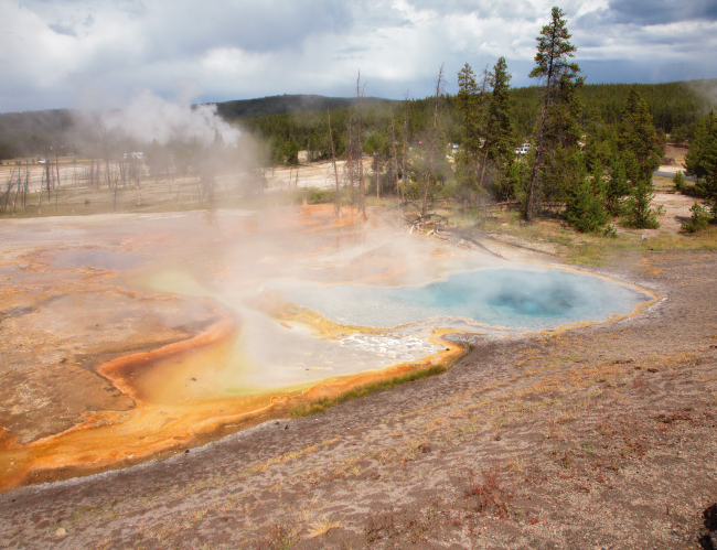 Tablou canvas : Gheizeri in Yellowstone [4]