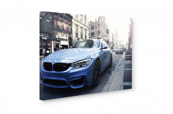 Tablou canvas : BMW albastru [5]
