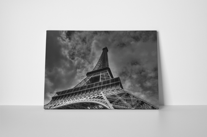 Tablou canvas : Parisul alb-negru [2]