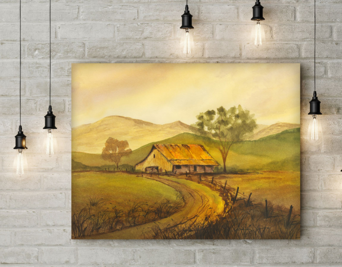 Tablou canvas : Peisaj bucolic [2]