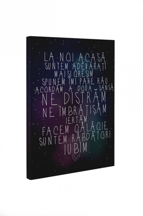 Tablou canvas : La noi acasa [6]