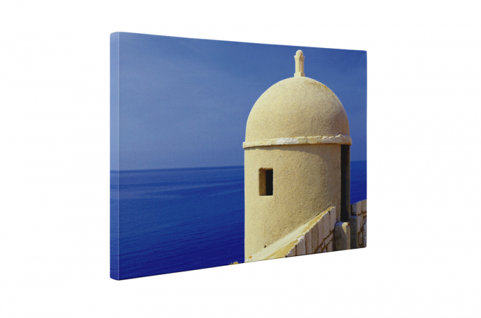 Tablou canvas : Zid pe malul marii [5]