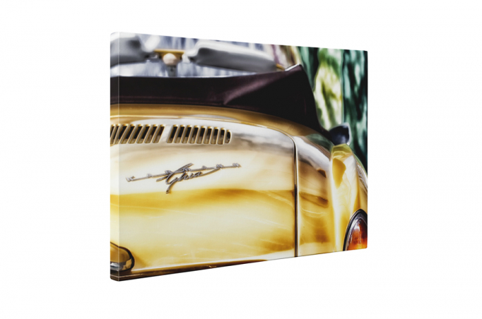 Tablou canvas : Masinuta galbena [5]