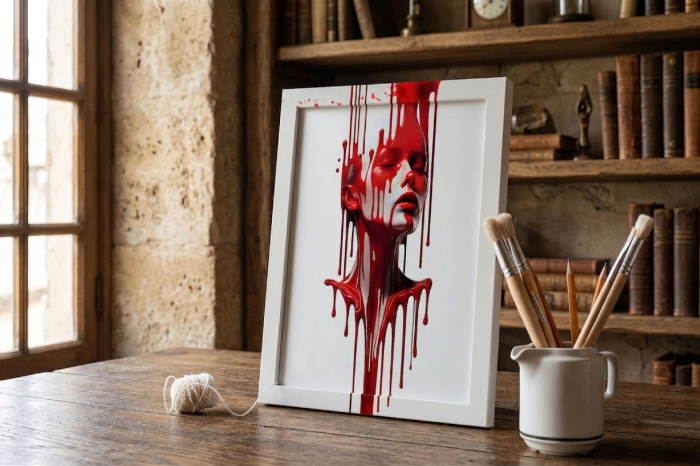 Tablou canvas - Contrastul Simțurilor - 35x45cm [2]