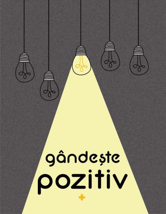 Tablou canvas : Gandeste pozitiv [2]