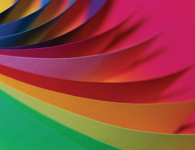 Tablou canvas : Hartii colorate [4]