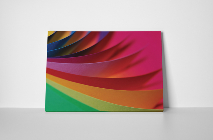 Tablou canvas : Hartii colorate [2]
