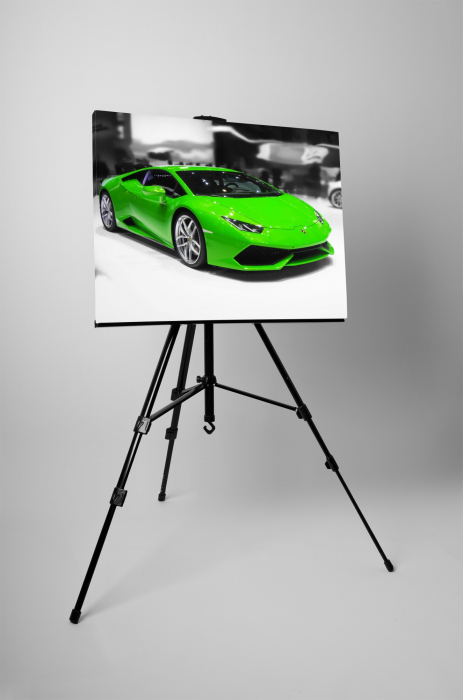 Tablou canvas : Lamborghini verde [3]