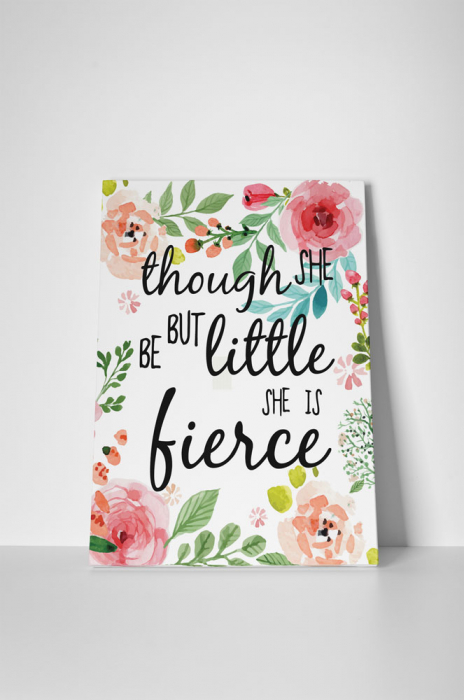 Tablou canvas : She is fierce [2]