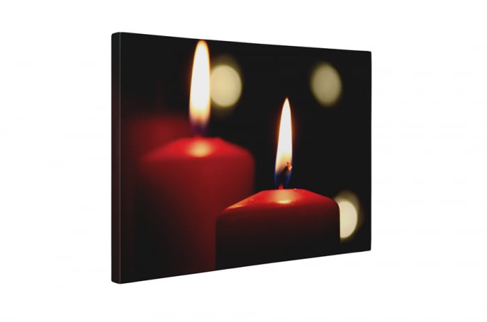 Tablou canvas : Lumanare rosie [5]