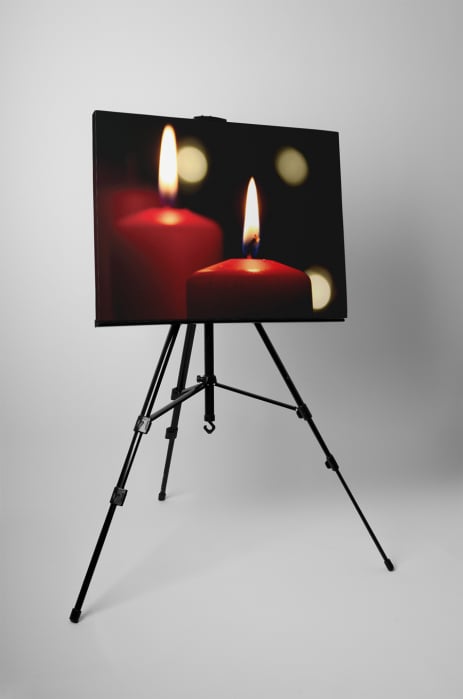 Tablou canvas : Lumanare rosie [3]
