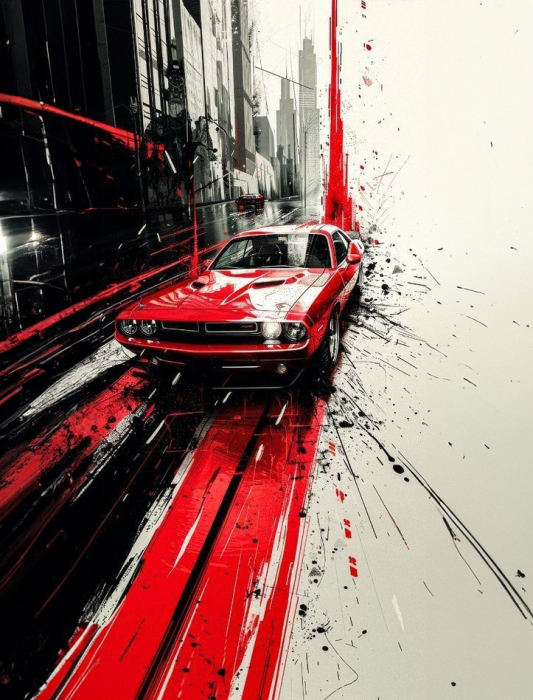 Tablou canvas - Furtuna Vitezei - 35x45cm [3]