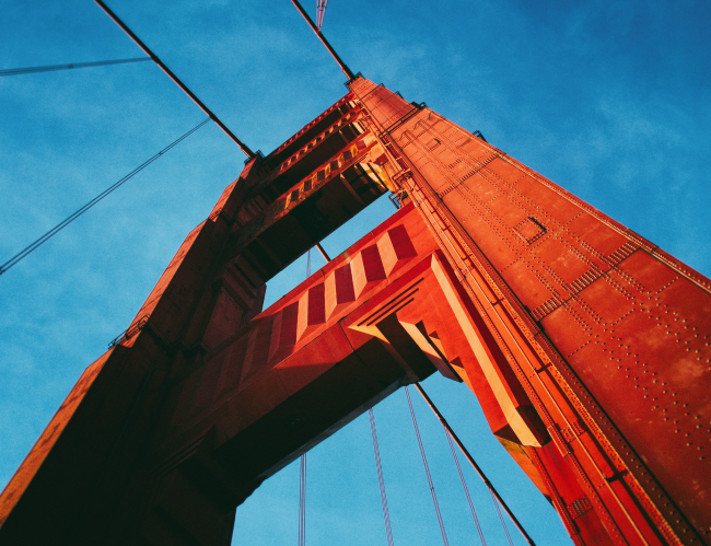 Tablou canvas : Uriasul Golden Gate [4]