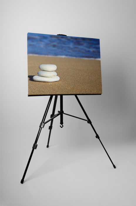 Tablou canvas : Pietris alb [3]
