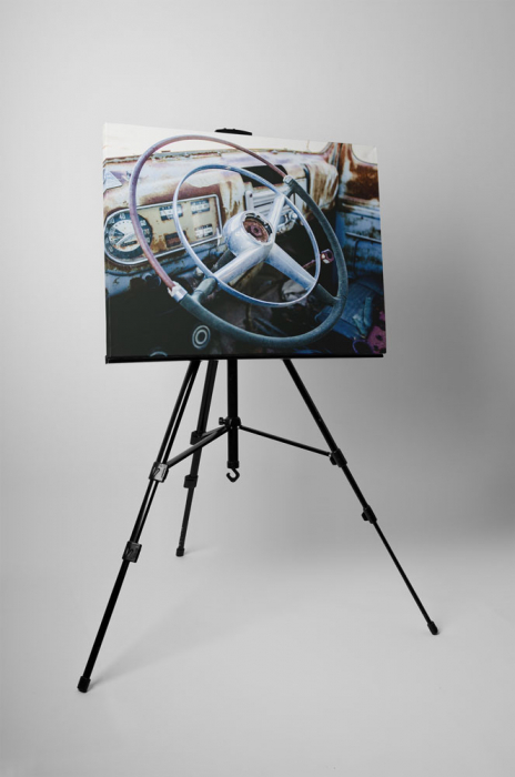 Tablou canvas : Interior masina veche [3]