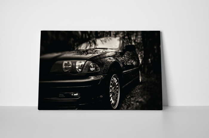 Tablou canvas : BMW negru [3]