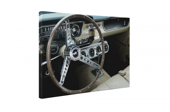 Tablou canvas : Volan Mustang [5]