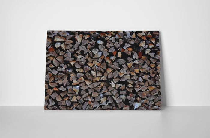 Tablou canvas : Lemne pregatite [2]