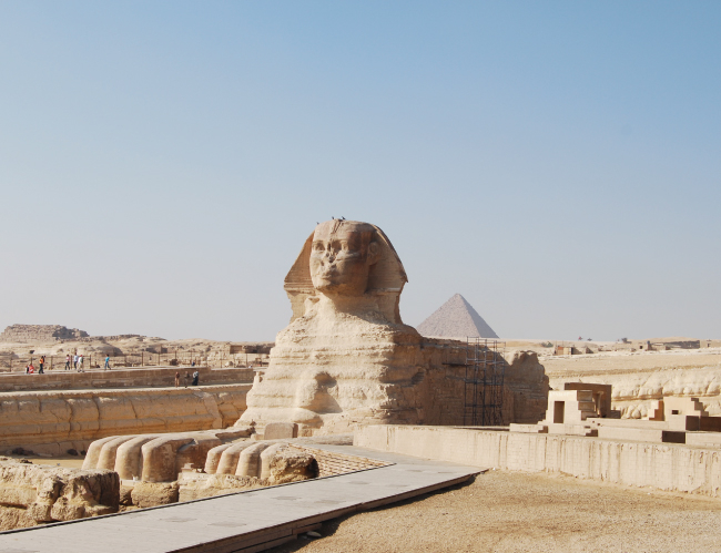Tablou canvas : Marele Sfinx de la Giza [4]