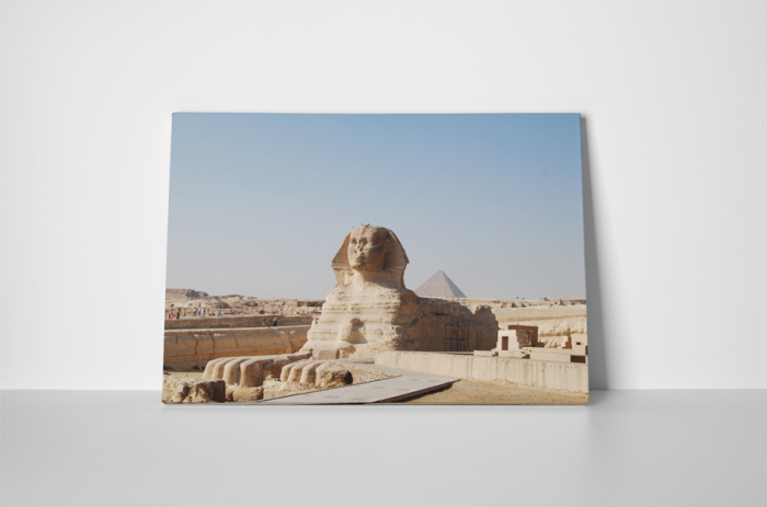 Tablou canvas : Marele Sfinx de la Giza [2]
