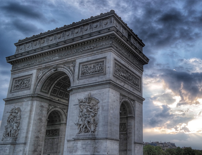 Tablou canvas : Arcul de Triumf din Paris [4]